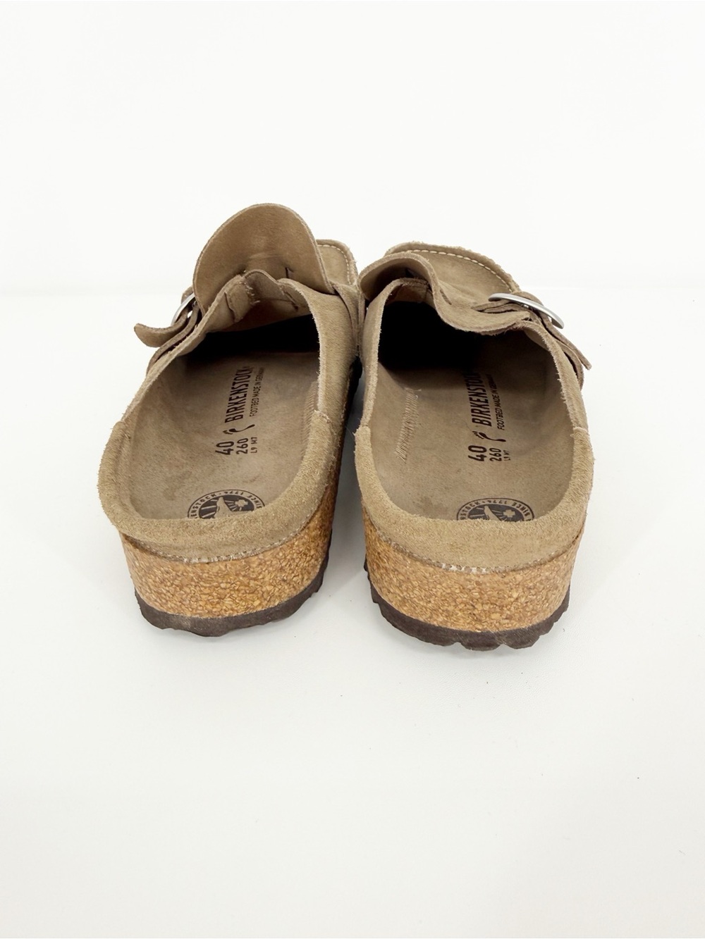 Birkenstock Buckley Suede Leather Loafers 9 Tan - Picture 7 of 9